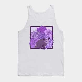 Floral Possum Tank Top